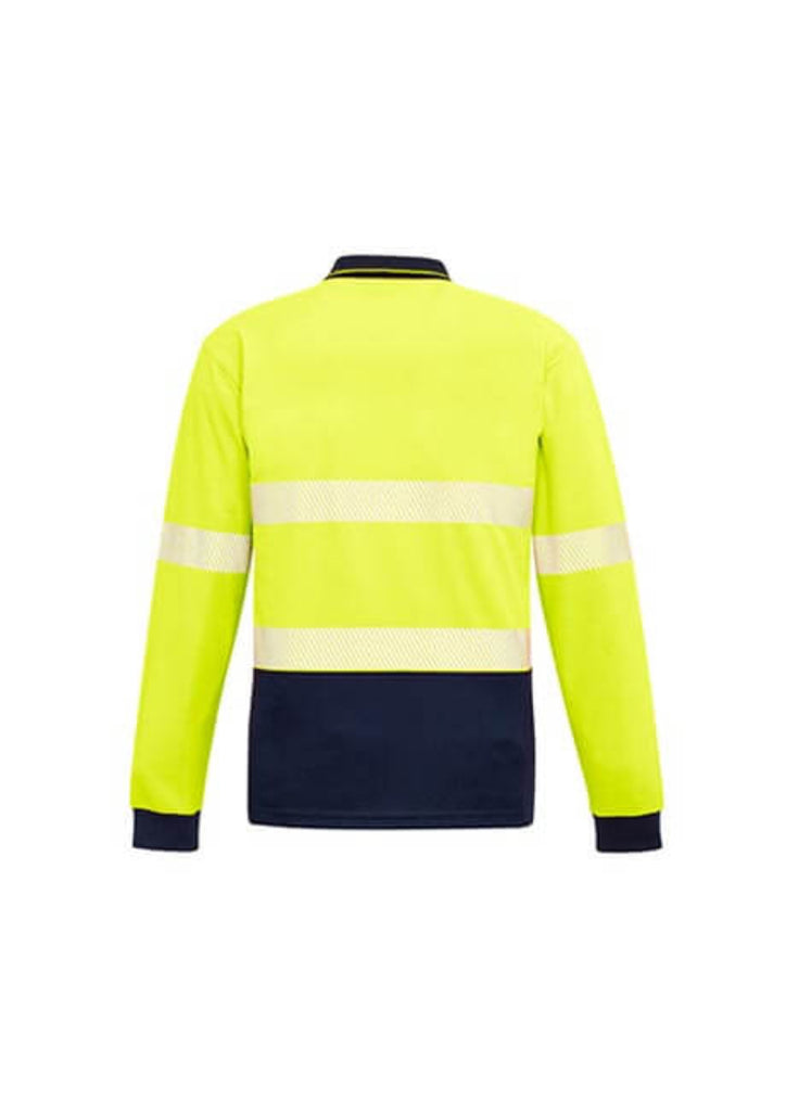 Syzmik Unisex Hi Vis Segmented L/S Polo - (ZH530)