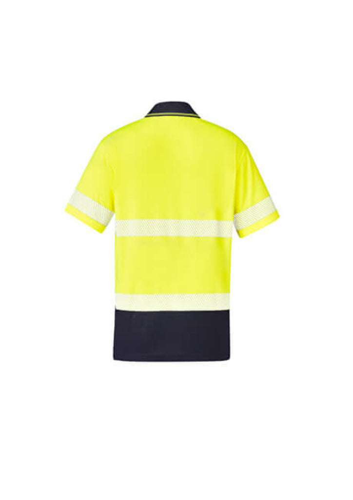 Syzmik Unisex Hi Vis Segmented S/S Polo - Hoop Taped (ZH535)