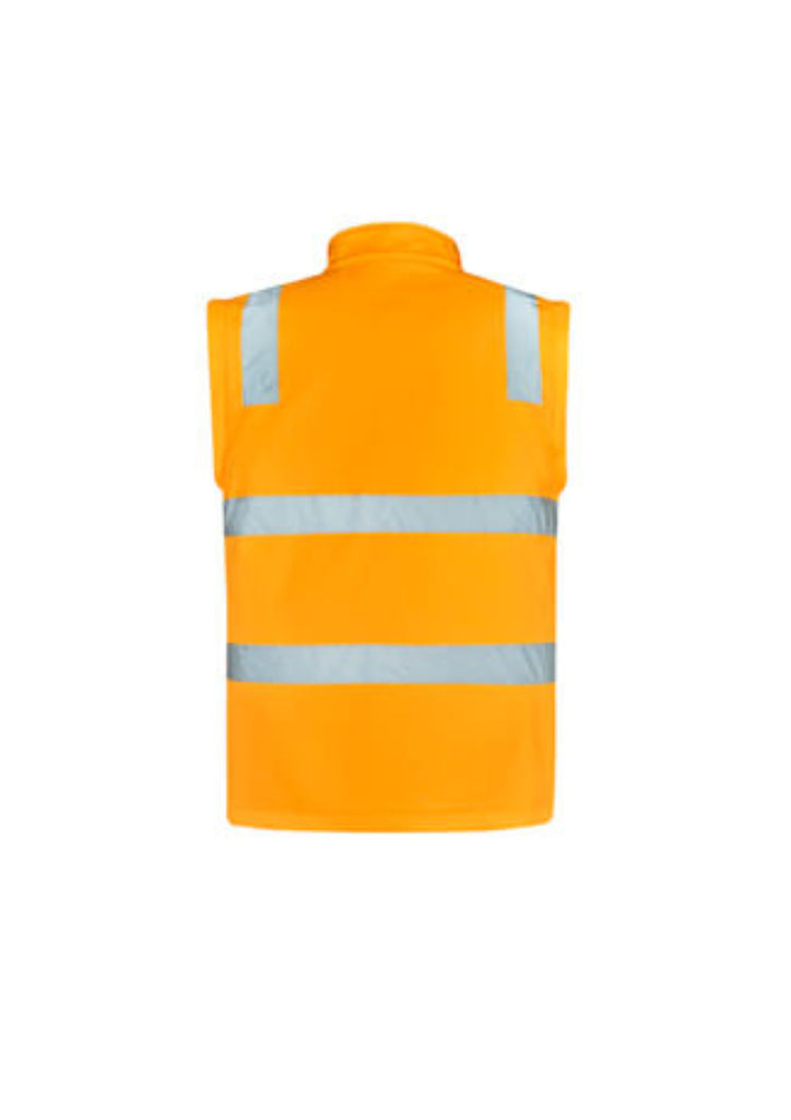 Syzmik Unisex Hi Vis Vic Rail 2 In 1 Softshell Jacket (ZJ780)