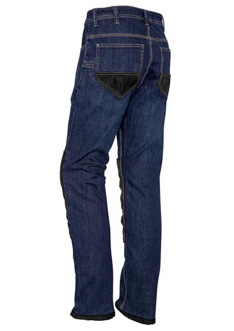 Syzmik Mens Heavy Duty Cordura Stretch Denim Jeans (ZP508)