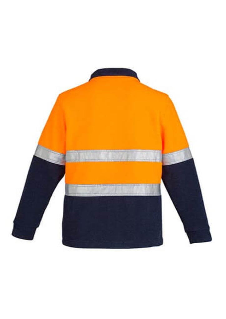 Syzmik Unisex Hi Vis Polar Fleece Jumper - Hoop Taped (ZT461)