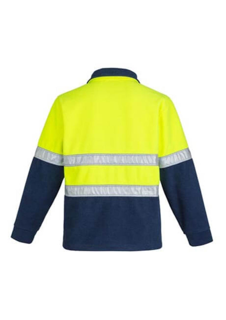 Syzmik Unisex Hi Vis Polar Fleece Jumper - Hoop Taped (ZT461)