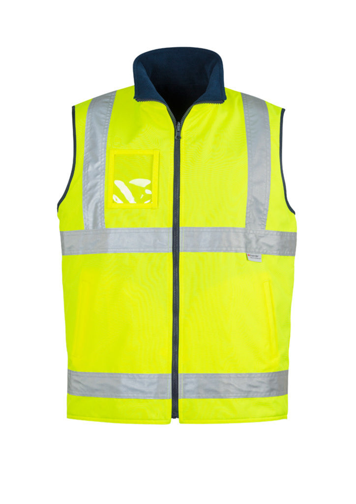 Syzmik Mens Hi Vis Lightweight Fleece Lined Vest (ZV358)