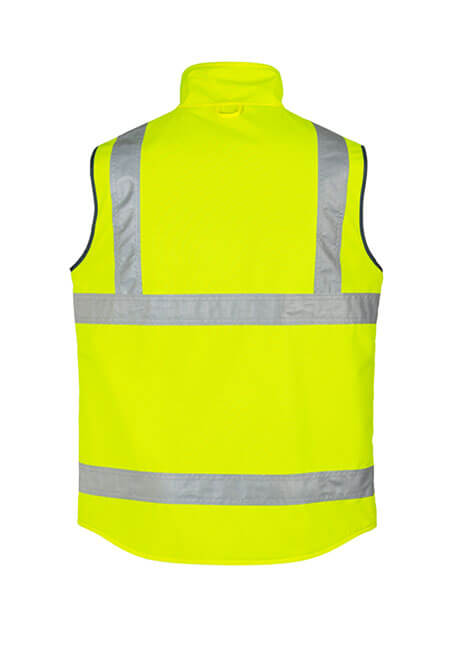 Syzmik Mens Hi Vis Lightweight Fleece Lined Vest (ZV358)