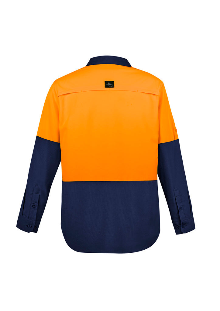 Syzmik Mens Hi Vis Outdoor L/S Shirt (ZW468)