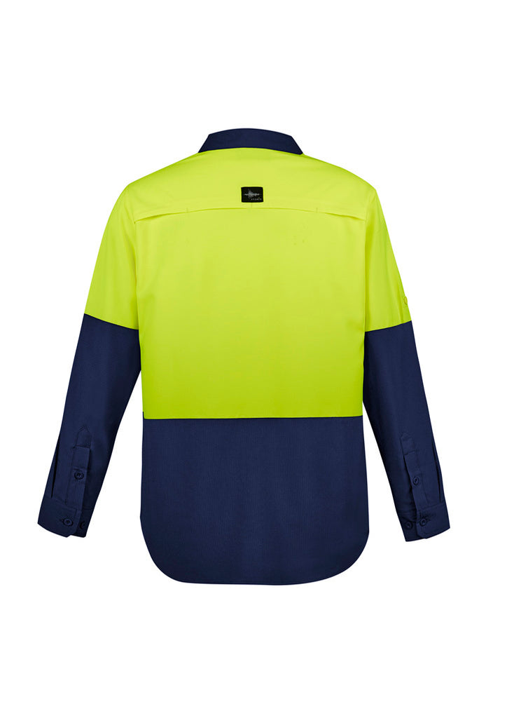 Syzmik Mens Hi Vis Outdoor L/S Shirt (ZW468)