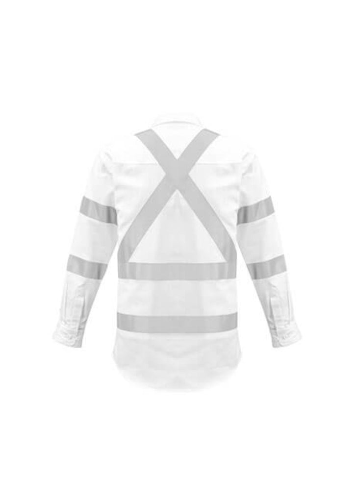 Syzmik Mens Bio Motion X Back L/S Shirt (ZW621)
