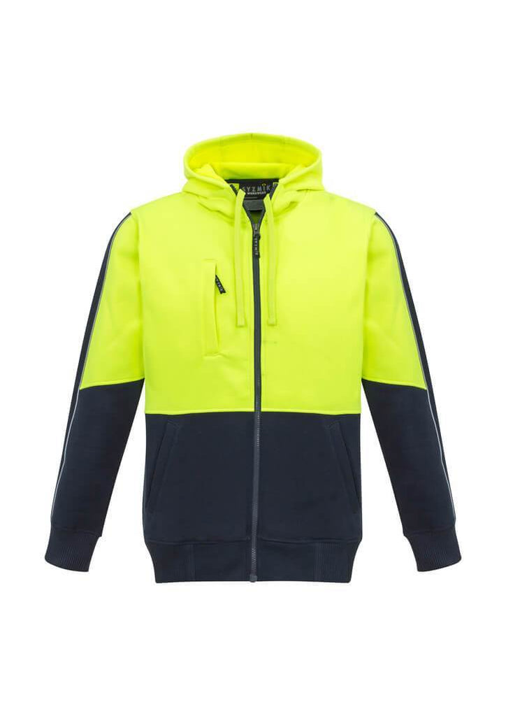 Syzmik Unisex Hi Vis Full Zip Hoodie (ZT485/ZT480)