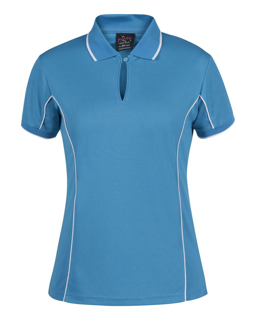 JB's Podium Ladies Piping Polo  (3rd  4 colour)-(7LPI)