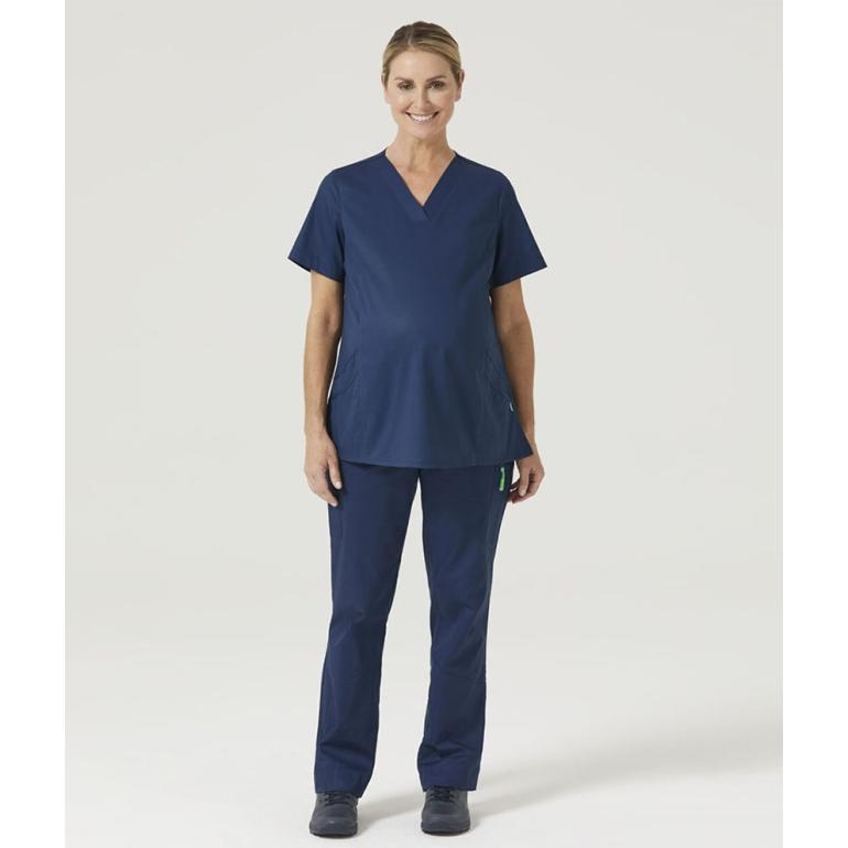 NNT Uniforms Maternity V Neck Scrub Top(CATUG3)