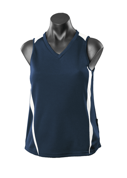 Aussie Pacific Eureka Ladies Singlets 1st (13 Colour )-(2104)