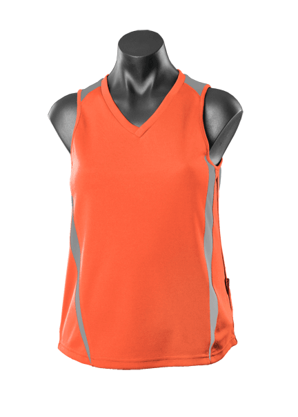 Aussie Pacific Eureka Ladies Singlets 1st (13 Colour )-(2104)