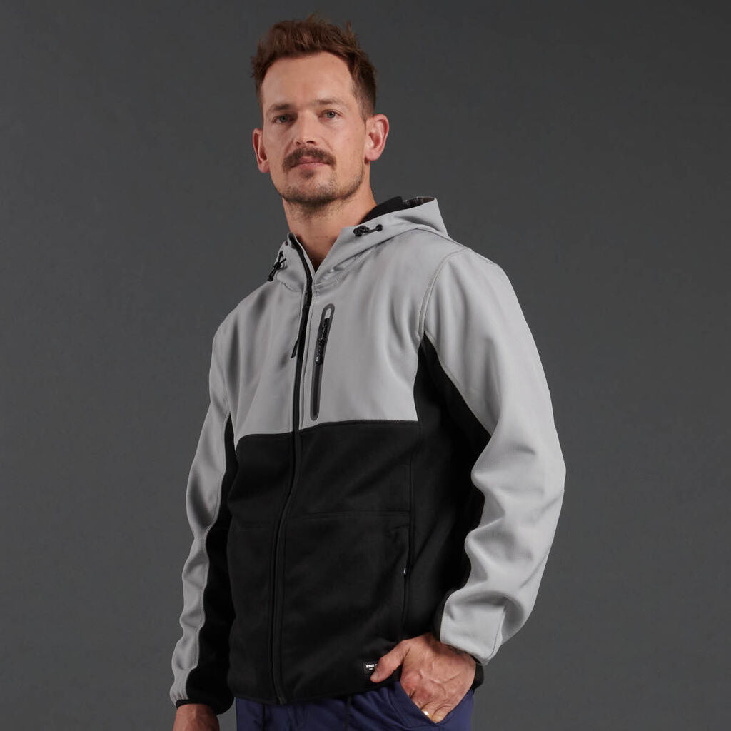 King Gee Trademark Hybrid Hoodie K15006 Budget Workwear