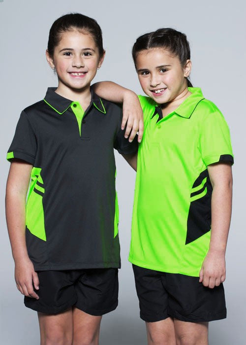 Aussie Pacific Kids Tasman Polo(3rd 3 colors)-(3311)