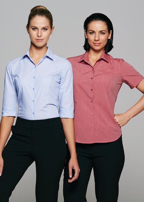 Aussie Pacific Lady Belair 3/4 Sleeve Shirt-(2905T)