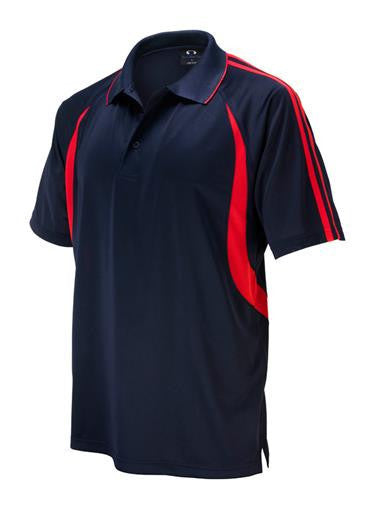 Biz Collection-Biz Collection Mens  Flash Polo 2nd ( 6 Colour )-Navy / Red / Small-Uniform Wholesalers - 5