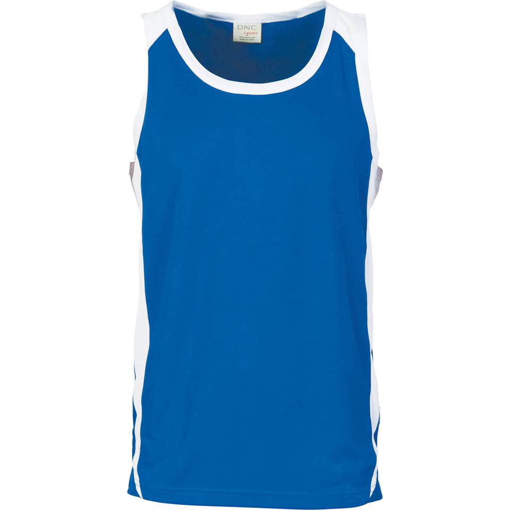 DNC Adult Cool-Breathe Contrast Singlet (5141)