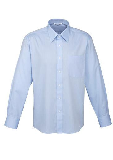 Biz Collection Mens Luxe Long Sleeve Shirt (S10210)