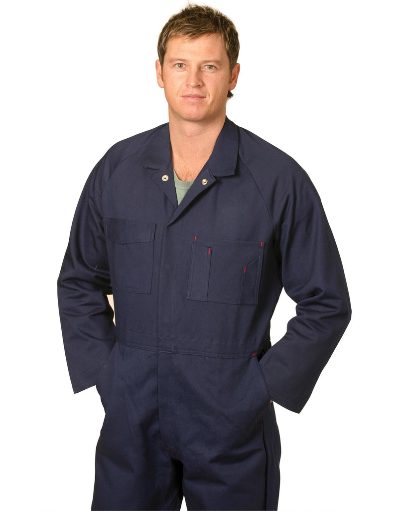 Winning Spirit Men's Cotton Drill Coverall Regular (WA07)