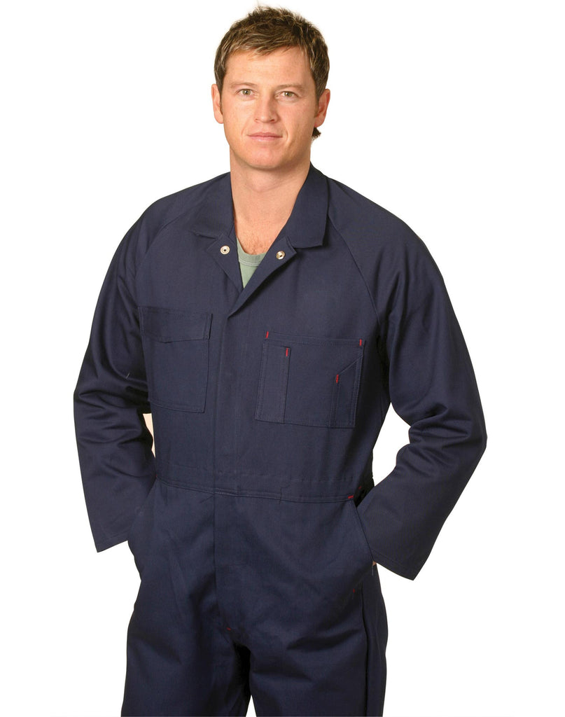 Winning Spirit Men's Cotton Drill Coverall Stout (WA08)