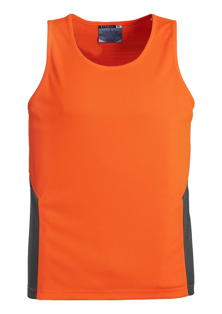 Syzmik Mens Hi Vis Squad Singlet (ZH239)