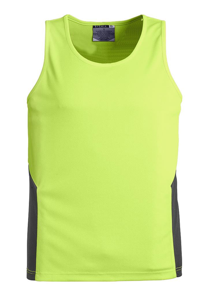 Syzmik Mens Hi Vis Squad Singlet (ZH239)