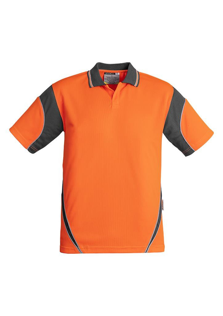 Syzmik Mens Hi Vis Aztec Polo - Short Sleeve (ZH248)