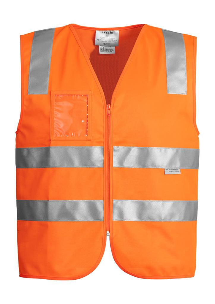 Syzmik Unisex Hi Vis Zip Vest (ZV998)