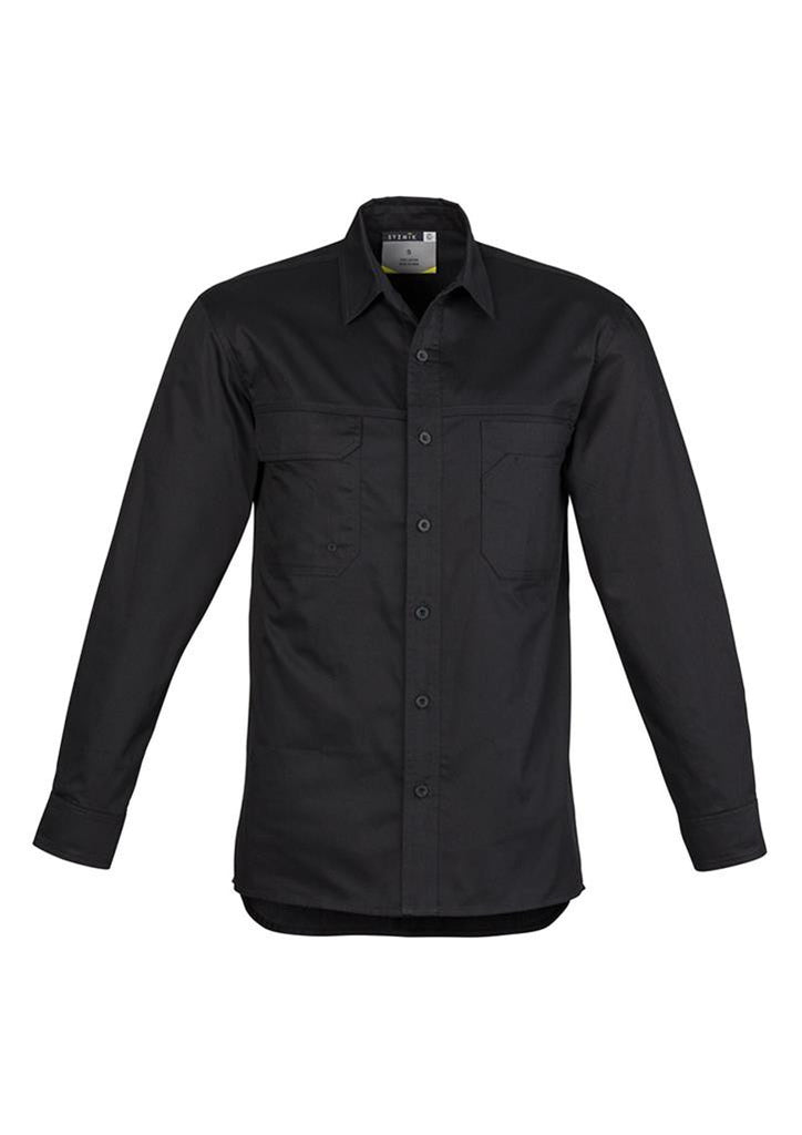 Syzmik Mens Lightweight Tradie L/S Shirt  (ZW121)