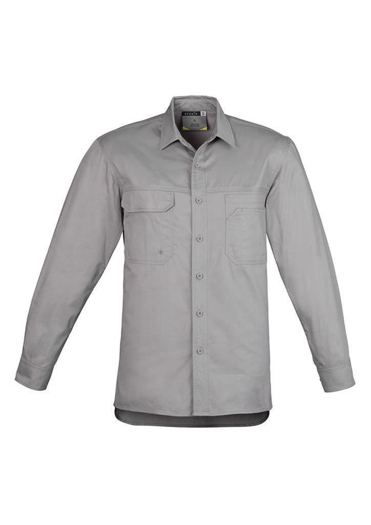 Syzmik Mens Lightweight Tradie L/S Shirt  (ZW121)