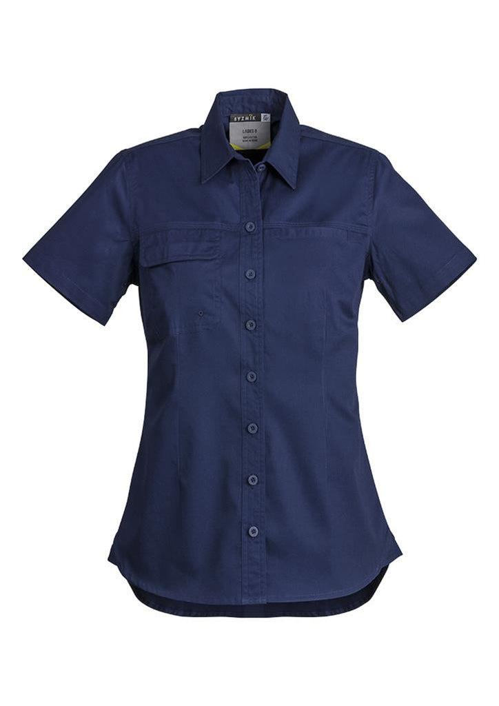 Syzmik Womens Lightweight Tradie S/S Shirt (ZWL120)